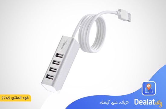 Hoco USB hub “HB1” USB-A to four ports USB - DealatCity Store