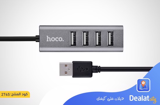 Hoco USB hub “HB1” USB-A to four ports USB - DealatCity Store