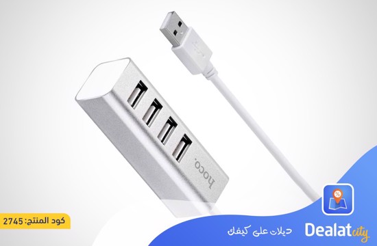 Hoco USB hub “HB1” USB-A to four ports USB - DealatCity Store