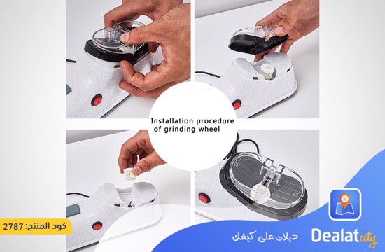 USB Electric Multifunctional Knife Sharpener - DealatCity Store