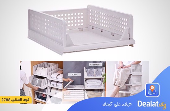 Wardrobe Partition Board Rack Home Drawer Clothes Storage Box - DealatCity Store