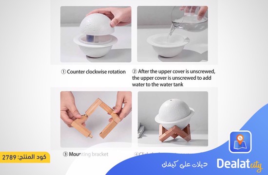 Moonlight Air Diffuser Mist Maker - DealatCity Store