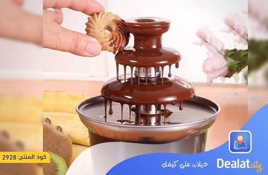 Mini Portable Electric Chocolate Fountain Three Decks - DealatCity Store