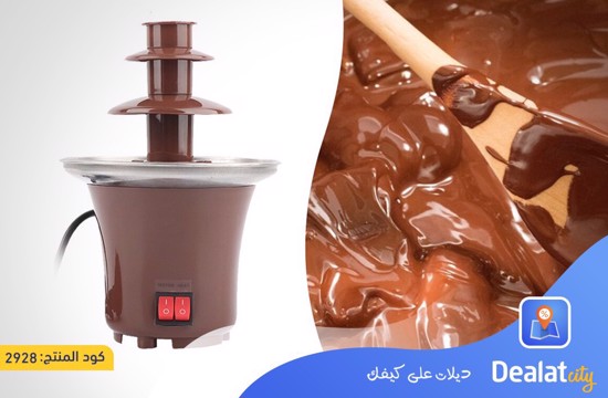 Mini Portable Electric Chocolate Fountain Three Decks - DealatCity Store