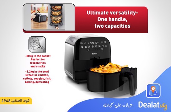 Tefal Ultimate Fry Digital Display 1.2kg Oil-less Fryer - DealatCity Store