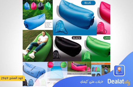 Foldable Air Sofa Inflatable Loungers Couch Sleeping Bed - DealatCity Store