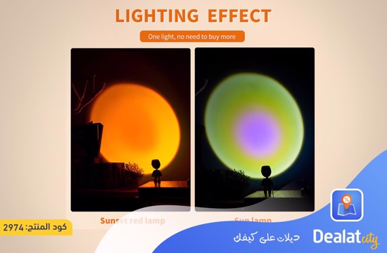 360°sunset Projector Lamp Robot - DealatCity Store