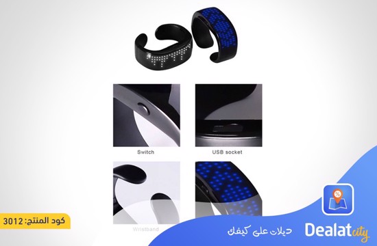 LED Light Wristband Bracelet - DealatCity Store