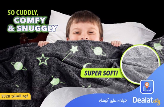 Magic Glow In The Dark Blanket - DealatCity Store