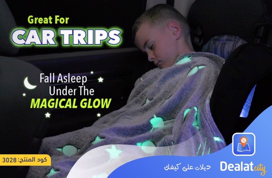 Magic Glow In The Dark Blanket - DealatCity Store