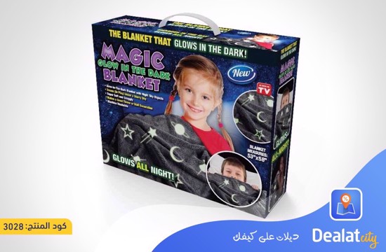 Magic Glow In The Dark Blanket - DealatCity Store