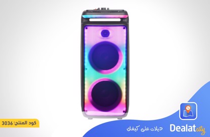 Fire Light Double 8 Inch Bluetooth Speaker Gz-X898 - DealatCity Store