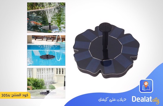 Solar Power Fountain Pump - DealatCity Store