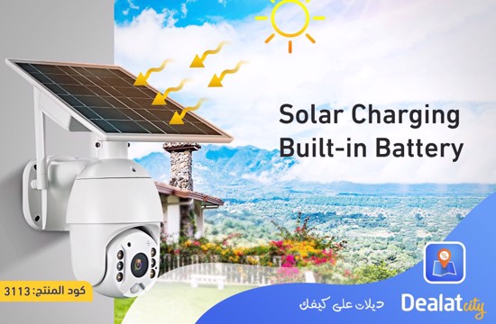 Solar Powered Wireless 4G/WIFI Security Camera - DealatCity Store