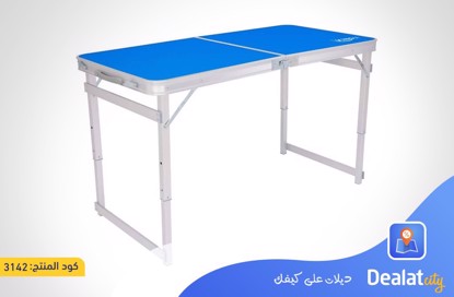 Portable Folding Table with 3 Adjustable Height - DealatCity Store