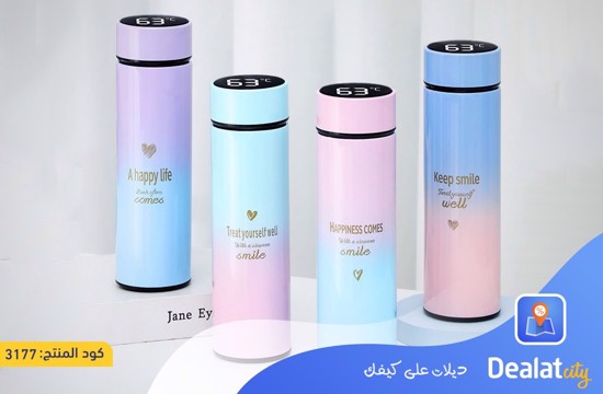 500Ml Smart Thermos Water Bottle - DealatCity Store