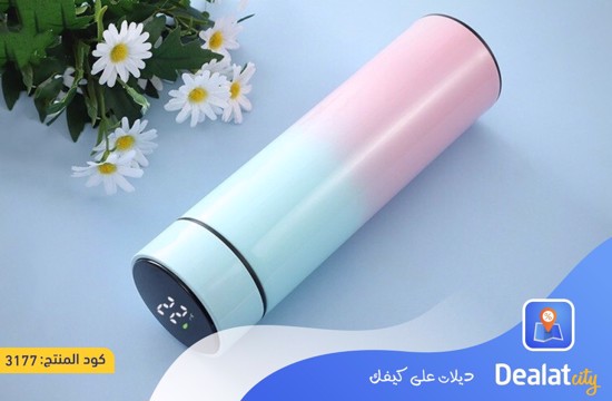 500Ml Smart Thermos Water Bottle - DealatCity Store