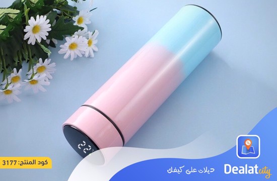 500Ml Smart Thermos Water Bottle - DealatCity Store