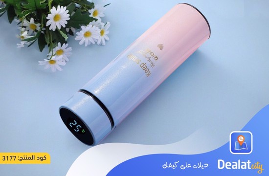 500Ml Smart Thermos Water Bottle - DealatCity Store