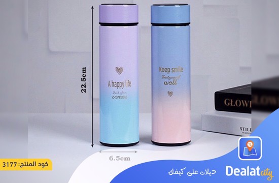 500Ml Smart Thermos Water Bottle - DealatCity Store