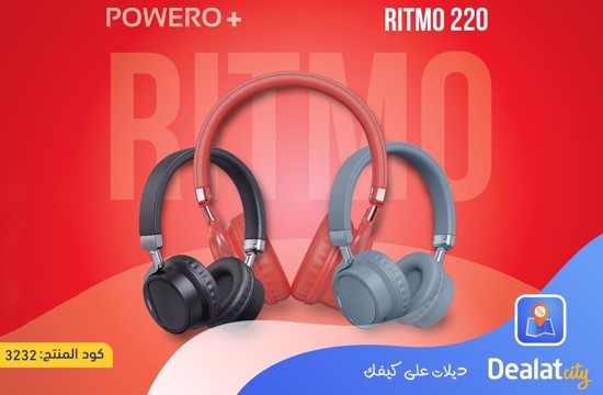 RITMO 220 WIRELESS BLUETOOTH OVER-EAR HEADPHONE - DealatCity Store