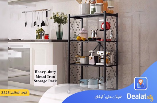 Multi-tier (3 Layers & 4 Layers) storage rack shelf - DealatCity Store