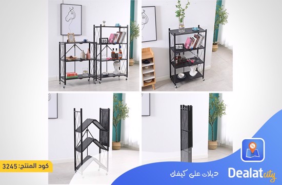 Multi-tier (3 Layers & 4 Layers) storage rack shelf - DealatCity Store