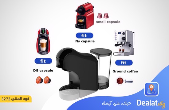 1400W 3 in 1 Multi Capsule Coffee Maker 600ml - DealatCity Store