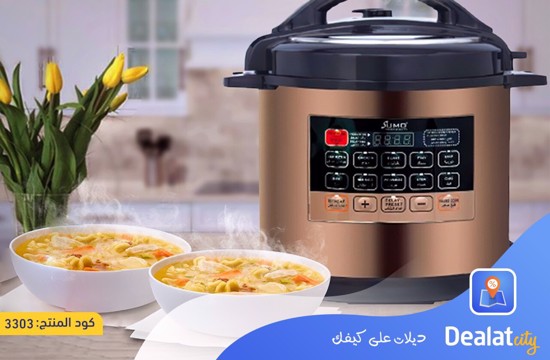 DIGITAL ELECTRIC MULTI FUNCTION PRESSURE COOKER 12 LITER - DealatCity Store  