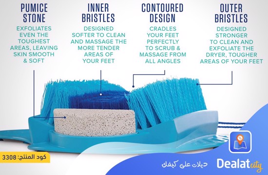 Fresh Feet- Foot Scrubber - DealatCity Store