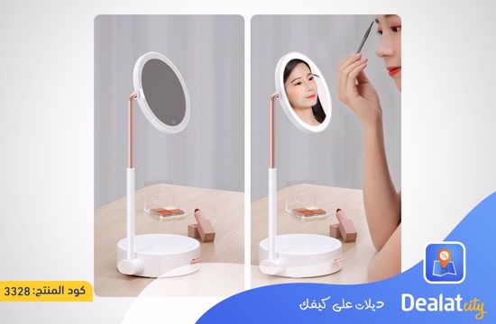 Baseus Smart Beauty Series Lighted Makeup Mirror with Storage Box - DealatCity Store