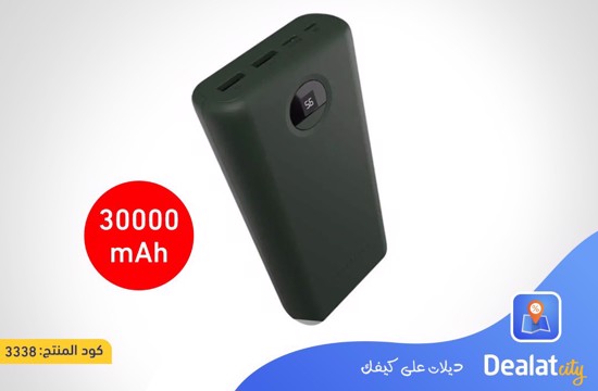 Powerology 30000mAh High Capacity Power Bank - dealatcity