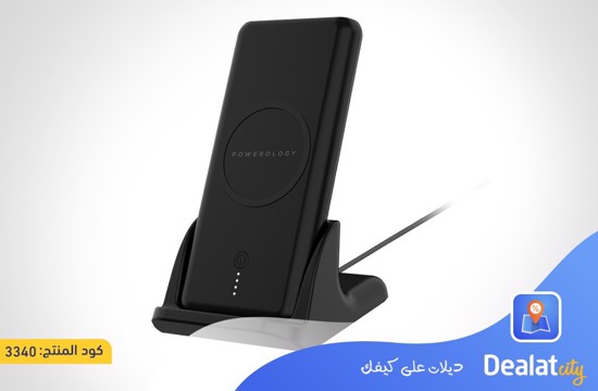 Powerology 2 In 1 Wireless Power Bank 10000mAh - dealatcity