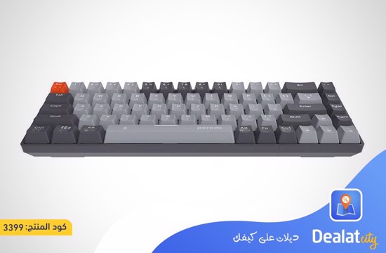 Porodo 68-Keys Wireless Mechanical Keyboard - dealatcity store