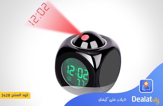 Multi-Function Projection Clock - dealatcity store