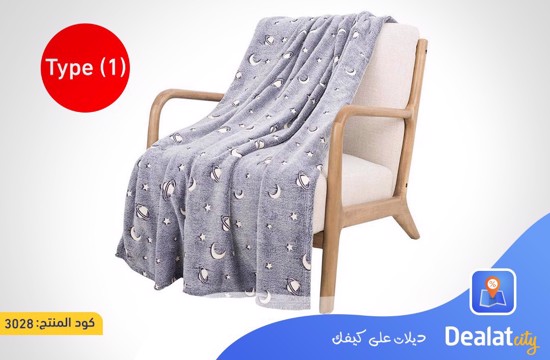 Magic Glow In The Dark Blanket - DealatCity Store	