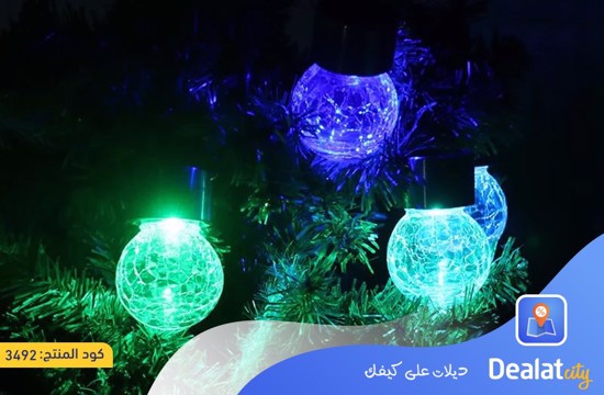 4PCS/ Pack Solar Landscape Lighting Hanging Lamp - dealatcity store