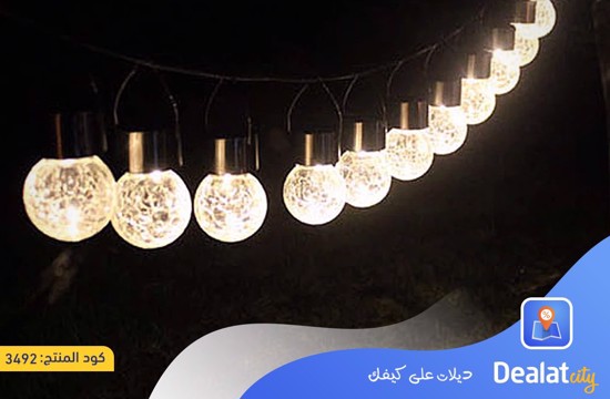 4PCS/ Pack Solar Landscape Lighting Hanging Lamp - dealatcity store