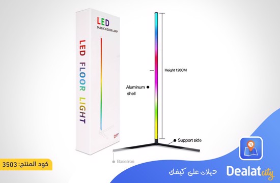 LED Symphony RGB Atmosphere Floor Light Length:1.2m - dealatcity store