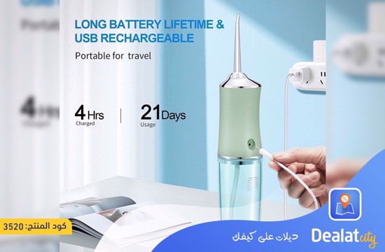 Water Flosser Cordless Dental Oral Irrigator - dealatcity store