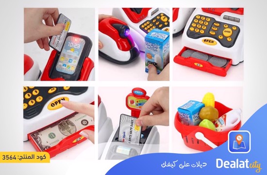 Kids Cashier with Checkout Scanner - dealatcity store