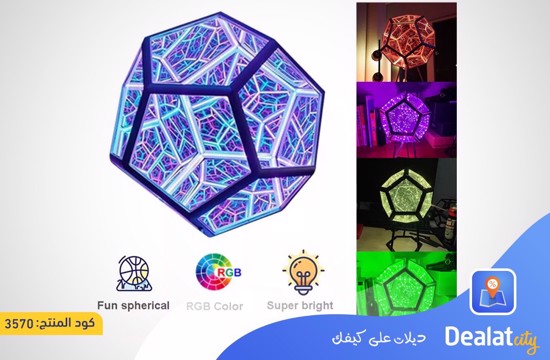 Infinite Dodecahedron Night Lamp - dealatcity store