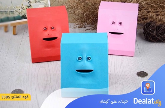 Cute Face Bank Money Safe Box - dealatcity store