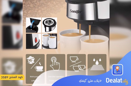 Sonifer Turkish Drip Coffee Machine SF-3540 - dealatcity store