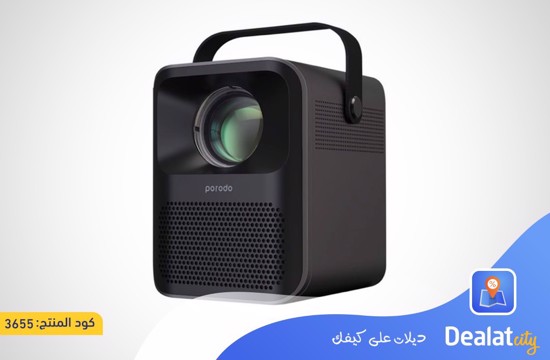 PORODO FULL HD PORTABLE PROJECTOR - dealatcity store