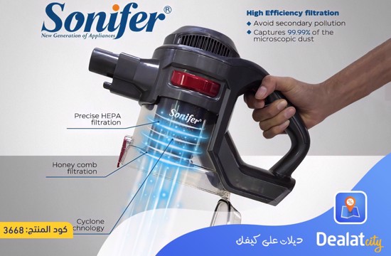 Sonifer SF-2225 Cordless Wireless 2 Speed Vacuum Cleaner - dealatcity store