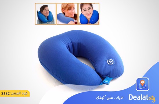 Vibrating Neck Massage Travel Pillow - dealatcity store