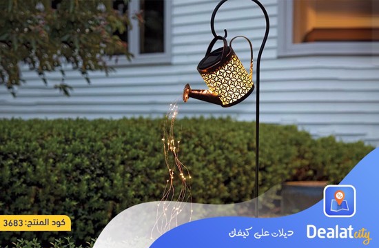 Solar LED Watering Can Garden Lamp - dealatcity store