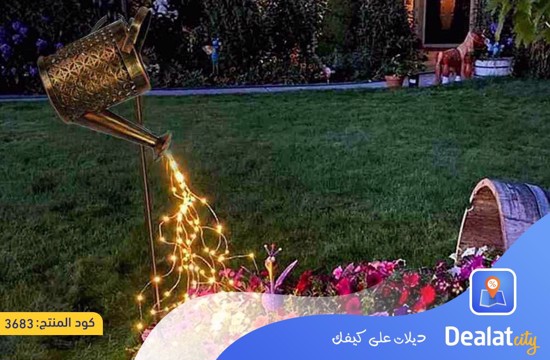 Solar LED Watering Can Garden Lamp - dealatcity store