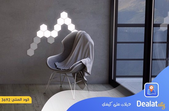 Hexagonal LED Quantum honeycomb wall light - dealatcity store